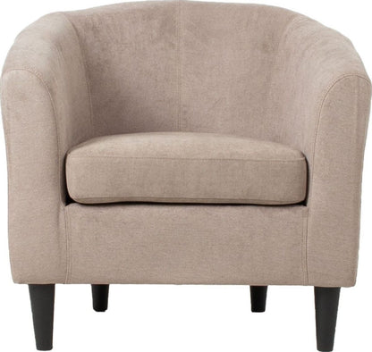 Lounge Chair Abergavenny | size: Width: 76cm, Height: 74cm, Depth: 68.5cm | color: Brown | image: 2 | variant: 1001110