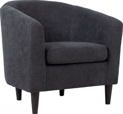 Lounge Chair Abergavenny | size: Width: 76cm, Height: 74cm, Depth: 68.5cm | color: Gray | image: 1 | variant: 1001109
