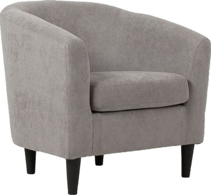 Lounge Chair Abergavenny | size: Width: 76cm, Height: 74cm, Depth: 68.5cm | color: Gray | image: 1 | variant: 1001111