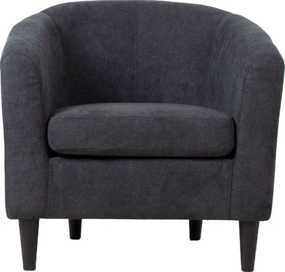 Lounge Chair Abergavenny | size: Width: 76cm, Height: 74cm, Depth: 68.5cm | color: Gray | image: 2 | variant: 1001109
