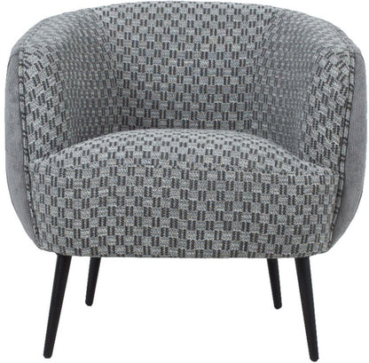 Lounge Chair Accent | size: Width: 77cm, Height: 80cm, Depth: 74cm | color: Gray | image: 2 | variant: 1011833