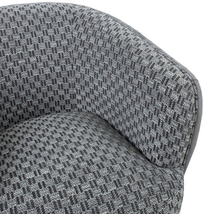 Lounge Chair Accent | size: Width: 77cm, Height: 80cm, Depth: 74cm | color: Gray | image: 5 | variant: 1011833