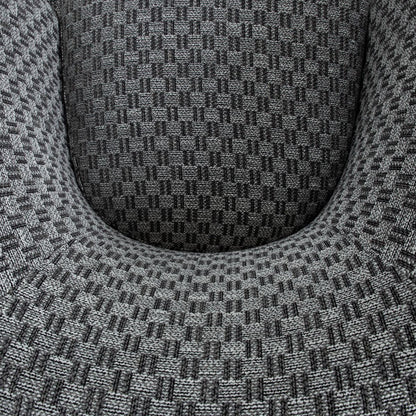 Lounge Chair Accent | size: Width: 77cm, Height: 80cm, Depth: 74cm | color: Gray | image: 9 | variant: 1011833