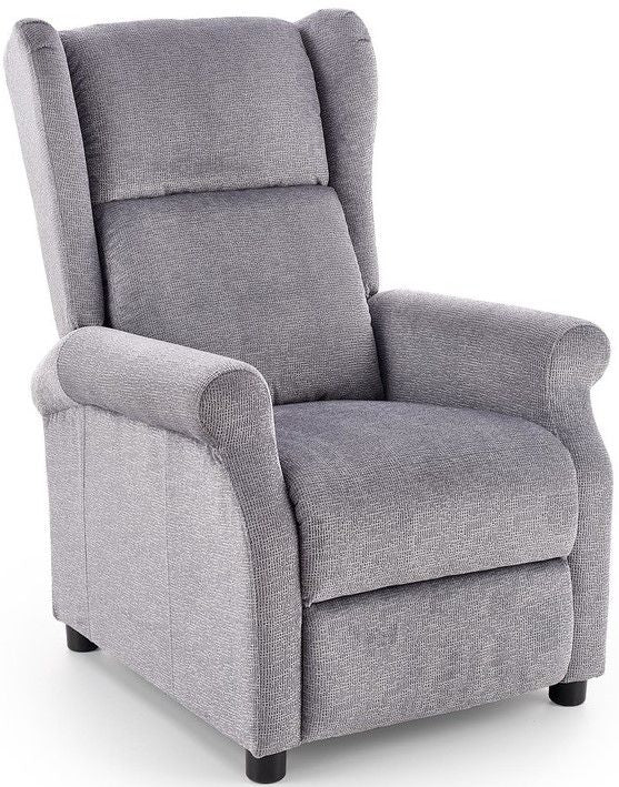 Lounge Chair Agustin M | size: Width: 75cm, Height: 107cm, Depth: 92cm | color: Gray | image: 1 | variant: 1012029
