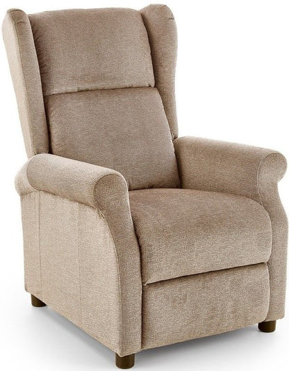 Lounge Chair Agustin | size: Width: 75cm, Height: 107cm, Depth: 92cm | color: Beige | image: 1 | variant: 1004566