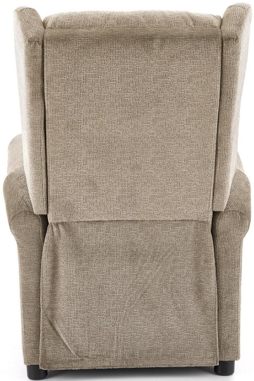 Lounge Chair Agustin | size: Width: 75cm, Height: 107cm, Depth: 92cm | color: Beige | image: 8 | variant: 1004566