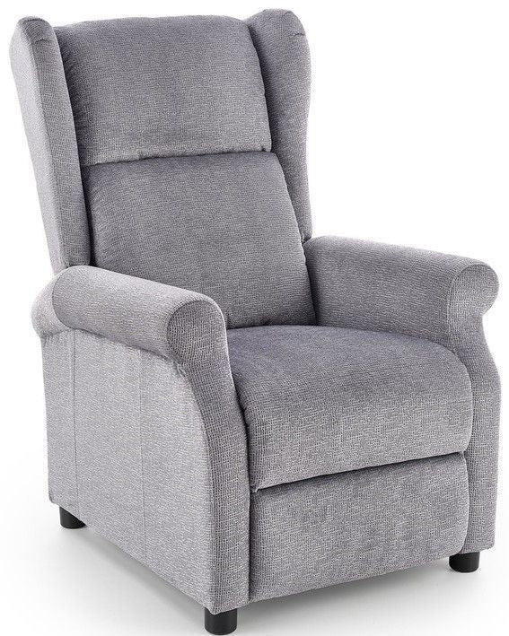 Lounge Chair Agustin | size: Width: 75cm, Height: 107cm, Depth: 92cm | color: Gray | image: 1 | variant: 1004567