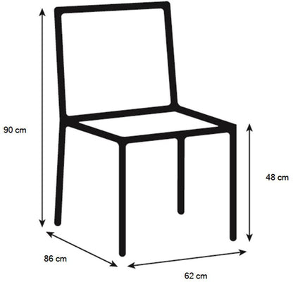 Lounge Chair Alba | size: Width: 62cm, Height: 90cm, Depth: 86cm | color: Gray | image: 4 | variant: 1004753
