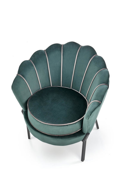 Lounge Chair Angelo | size: Width: 73cm, Height: 75cm, Depth: 73cm | color: Green | image: 4 | variant: 1004584
