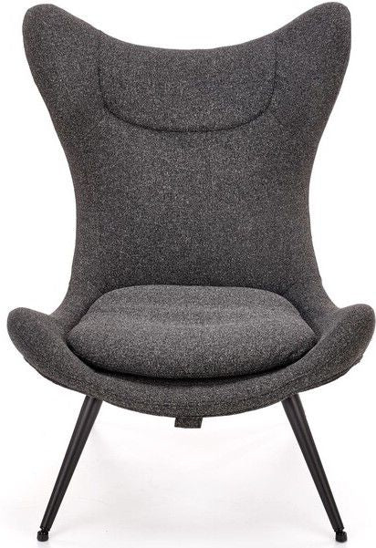 Lounge Chair Atlantis | size: Width: 77cm, Height: 106cm, Depth: 80cm | color: Gray | image: 4 | variant: 1012509