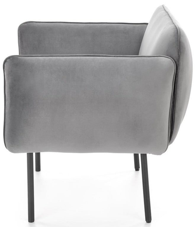 Lounge Chair Avignon | size: Width: 91cm, Height: 78cm, Depth: 72cm | color: Gray | image: 1 | variant: 1002698