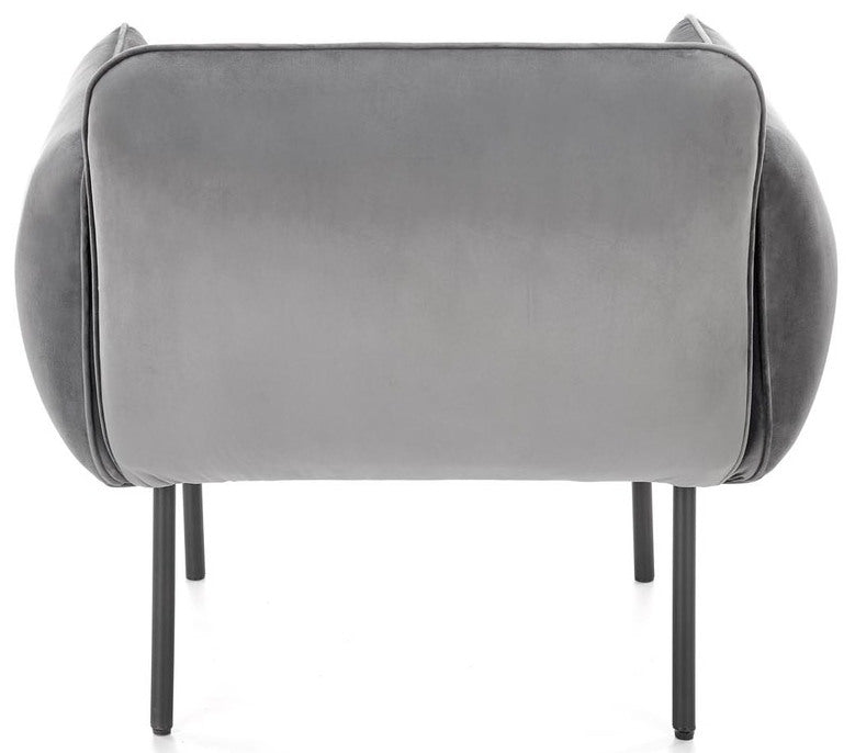 Lounge Chair Avignon | size: Width: 91cm, Height: 78cm, Depth: 72cm | color: Gray | image: 2 | variant: 1002698