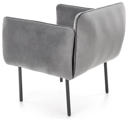 Lounge Chair Avignon | size: Width: 91cm, Height: 78cm, Depth: 72cm | color: Gray | image: 3 | variant: 1002698