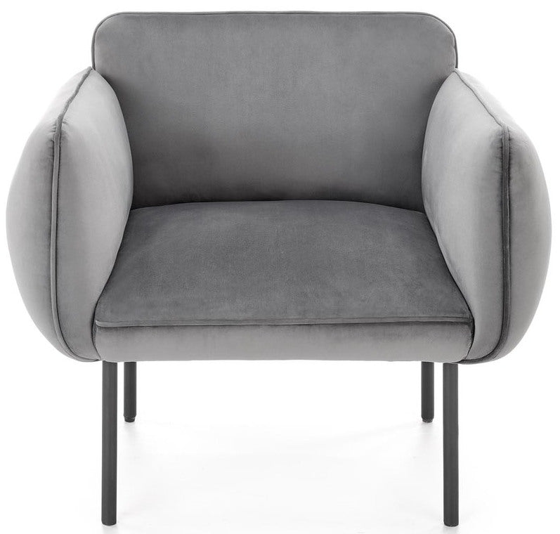 Lounge Chair Avignon | size: Width: 91cm, Height: 78cm, Depth: 72cm | color: Gray | image: 4 | variant: 1002698