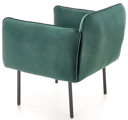 Lounge Chair Avignon | size: Width: 91cm, Height: 78cm, Depth: 72cm | color: Green | image: 3 | variant: 1002697