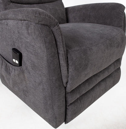 Lounge Chair Barclay | size: Width: 86cm, Height: 105cm, Depth: 79cm | color: Black | image: 5 | variant: 1004755