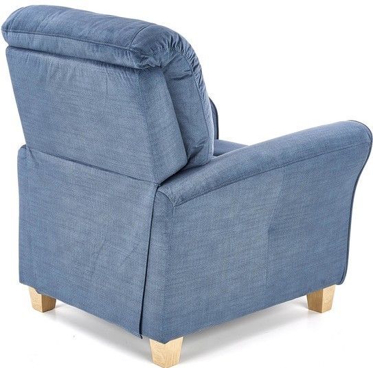 Lounge Chair Bard | size: Width: 90cm, Height: 102cm, Depth: 90cm | color: Blue | image: 4 | variant: 1004590