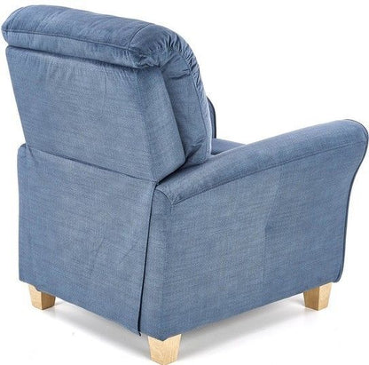 Lounge Chair Bard | size: Width: 90cm, Height: 102cm, Depth: 90cm | color: Blue | image: 4 | variant: 1004590