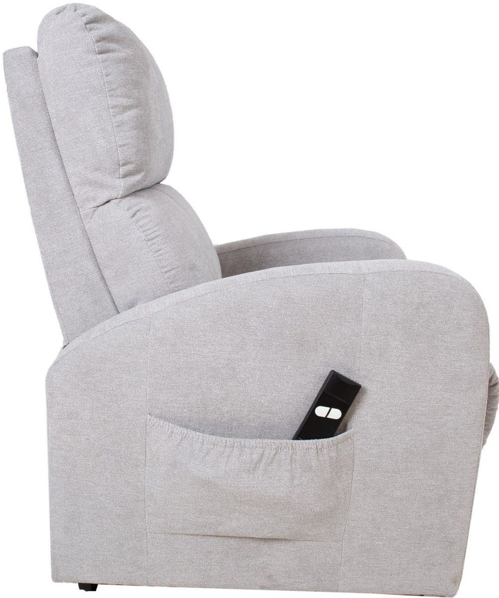 Lounge Chair Barny | size: Width: 93cm, Height: 104cm, Depth: 72cm | color: Gray | image: 4 | variant: 1004762