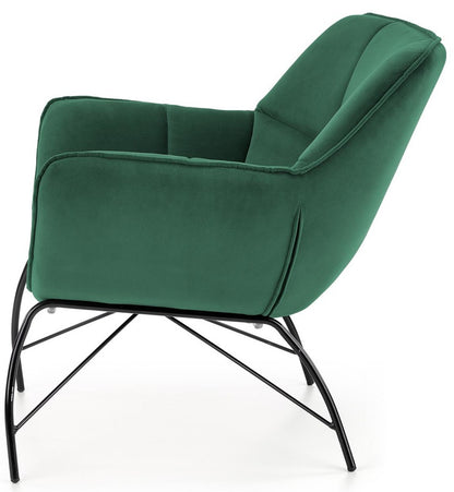 Lounge Chair Belton | size: Width: 74cm, Height: 78cm, Depth: 73cm | color: Green | image: 2 | variant: 1016824