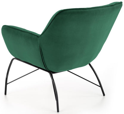 Lounge Chair Belton | size: Width: 74cm, Height: 78cm, Depth: 73cm | color: Green | image: 3 | variant: 1016824