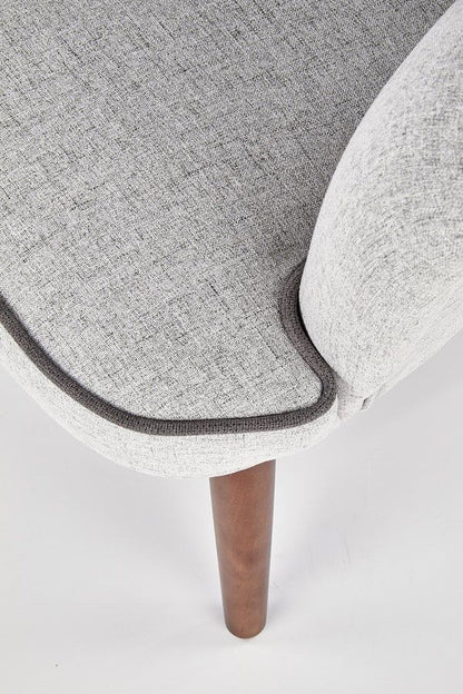 Lounge Chair Bishop | size: Width: 76cm, Height: 102cm, Depth: 78cm | color: Gray | image: 4 | variant: 1011397