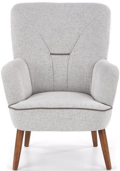 Lounge Chair Bishop | size: Width: 76cm, Height: 102cm, Depth: 78cm | color: Gray | image: 6 | variant: 1011397