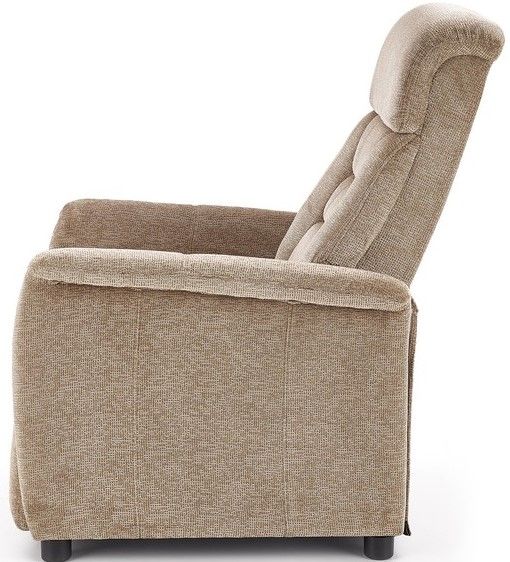 Lounge Chair Brescia | size: Width: 71cm, Height: 106cm, Depth: 85cm | color: Brown | image: 2 | variant: 1002769