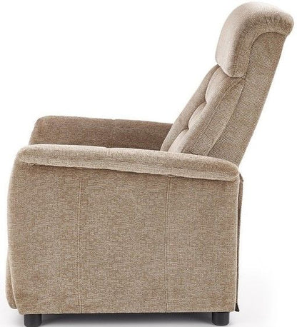 Lounge Chair Brescia | size: Width: 71cm, Height: 106cm, Depth: 85cm | color: Brown | image: 2 | variant: 1002769
