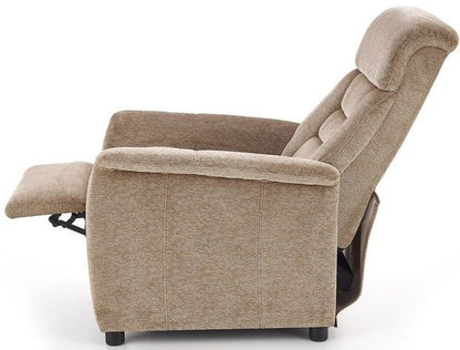 Lounge Chair Brescia | size: Width: 71cm, Height: 106cm, Depth: 85cm | color: Brown | image: 3 | variant: 1002769