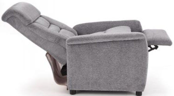 Lounge Chair Brescia | size: Width: 71cm, Height: 106cm, Depth: 85cm | color: Gray | image: 2 | variant: 1002768