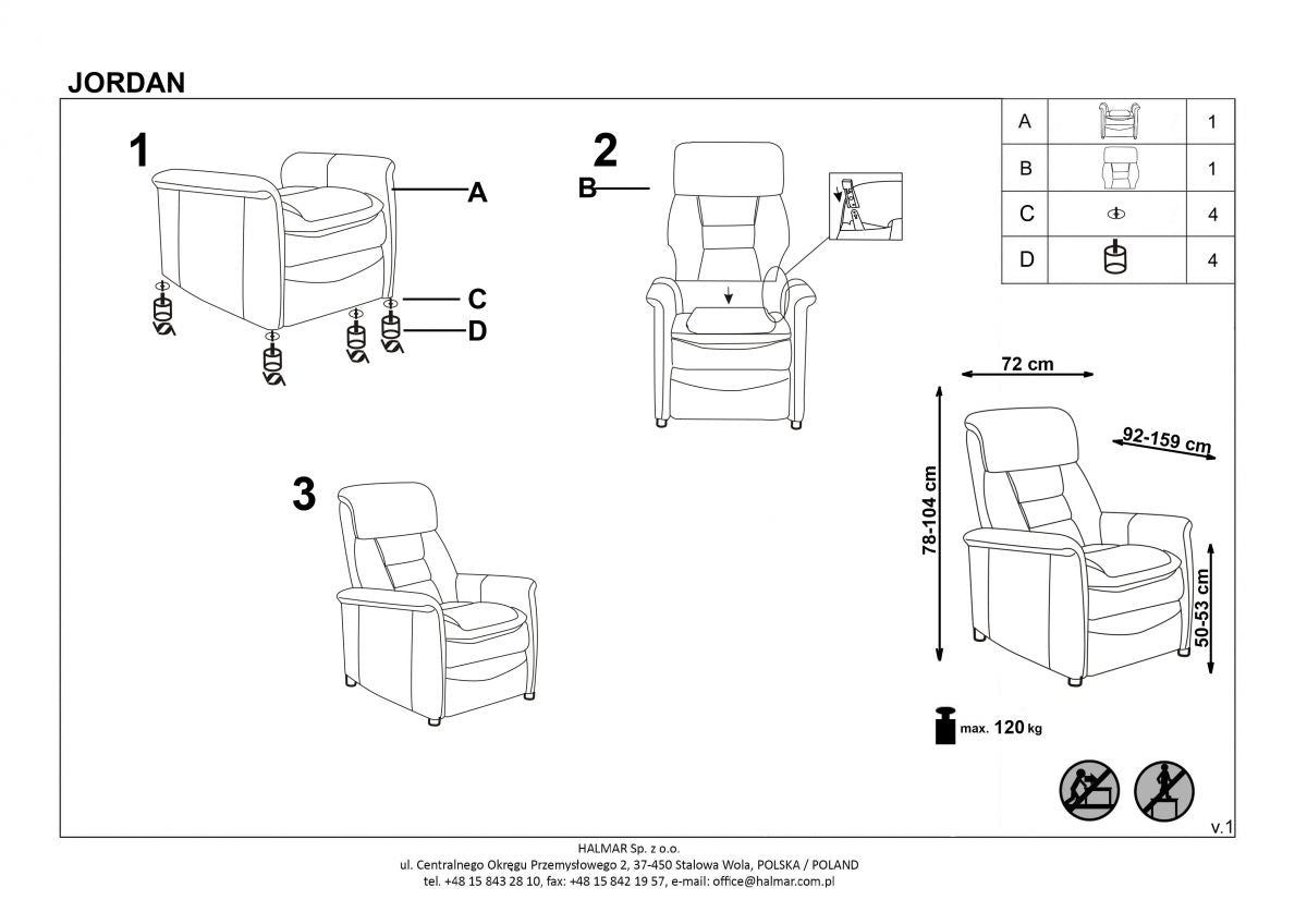 Lounge Chair Brescia | size: Width: 71cm, Height: 106cm, Depth: 85cm | color: Gray | image: 4 | variant: 1002768