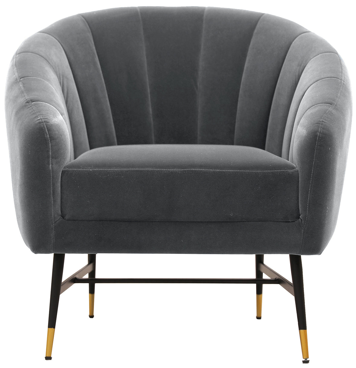 Lounge Chair Britney | size: Width: 73cm, Height: 78cm, Depth: 72cm | color: Gray | image: 2 | variant: 1016825