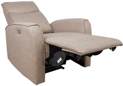 Lounge Chair Buster | size: Width: 80cm, Height: 102cm, Depth: 93cm | color: Beige | image: 2 | variant: 1004773