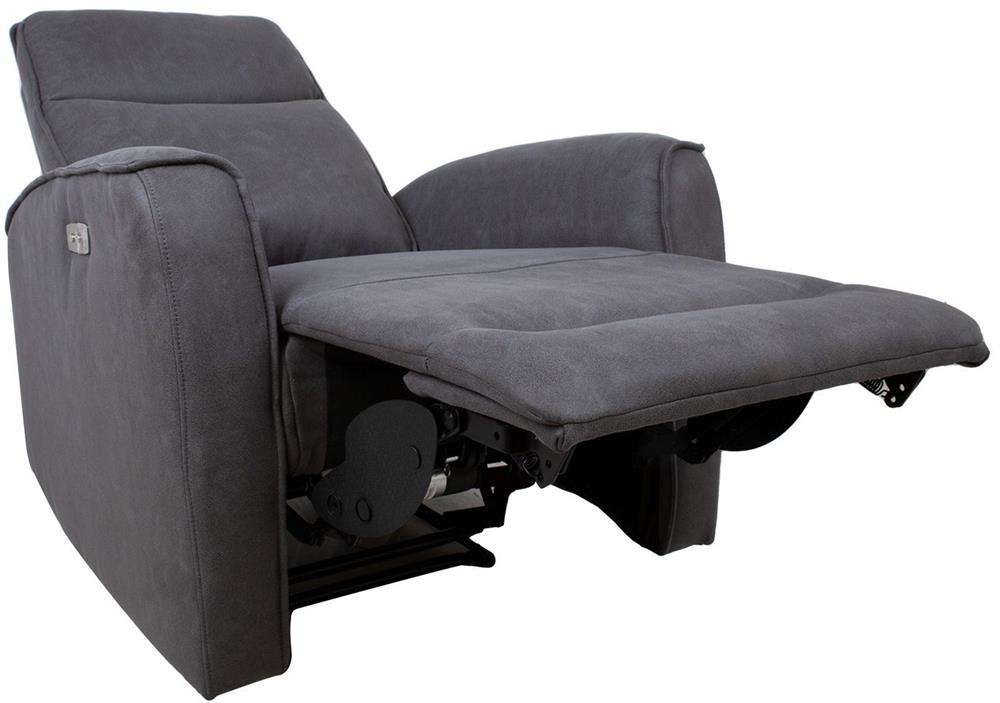 Lounge Chair Buster | size: Width: 80cm, Height: 102cm, Depth: 93cm | color: Gray | image: 3 | variant: 1004774