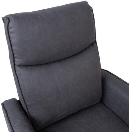 Lounge Chair Buster | size: Width: 80cm, Height: 102cm, Depth: 93cm | color: Gray | image: 6 | variant: 1004774