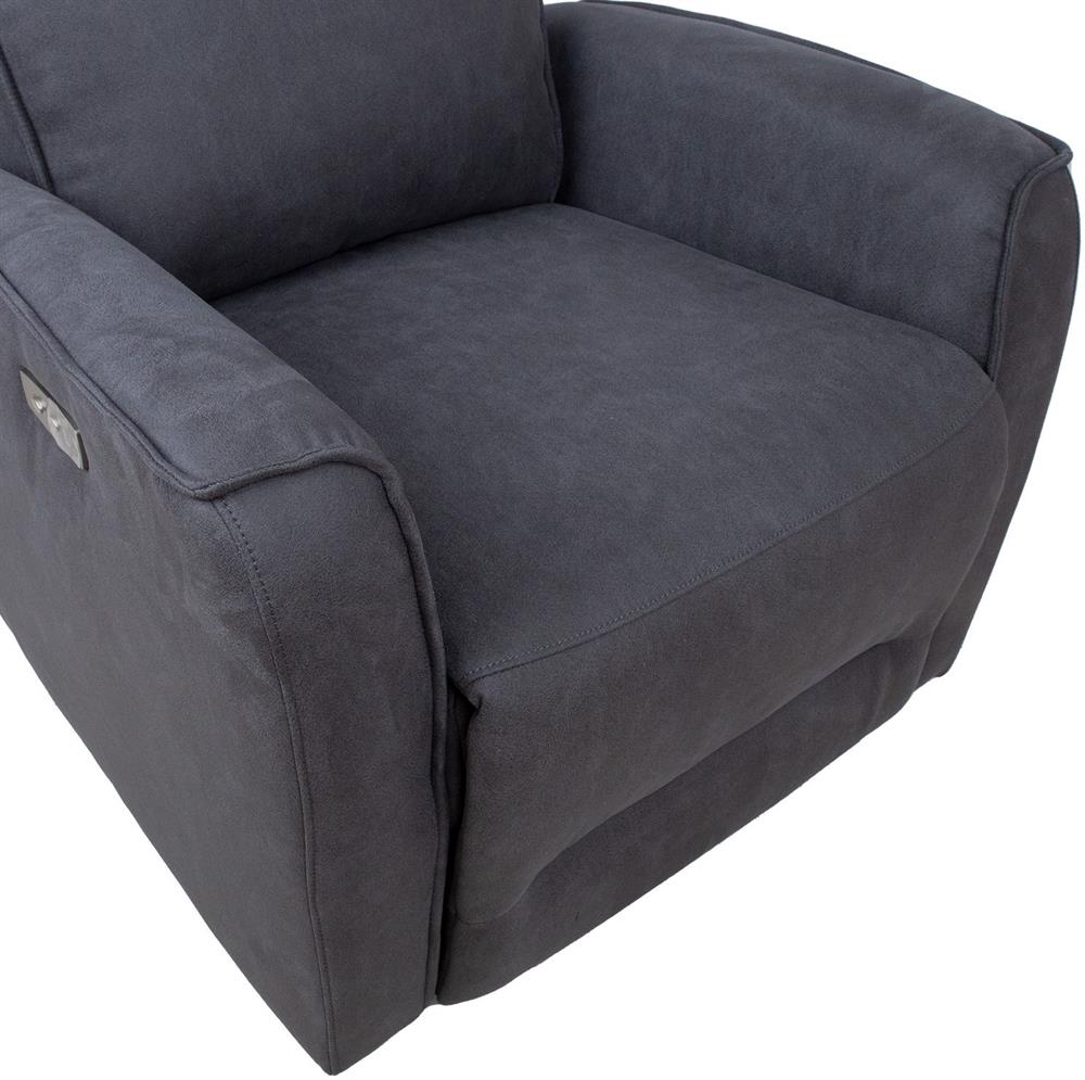 Lounge Chair Buster | size: Width: 80cm, Height: 102cm, Depth: 93cm | color: Gray | image: 7 | variant: 1004774