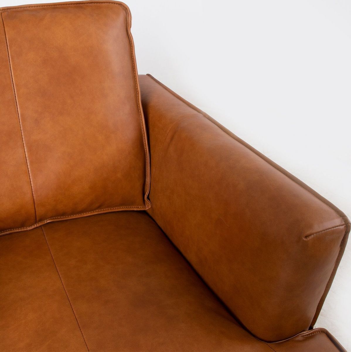 Lounge Chair Canterbury | size: Width: 80cm, Height: 85cm, Depth: 86cm | color: Brown | image: 5 | variant: 1005381