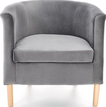 Lounge Chair Clubby 2 | size: Width: 66cm, Height: 64cm, Depth: 58cm | color: Gray | image: 2 | variant: 1004619