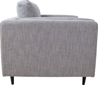 Lounge Chair Colchester | size: Width: 110cm, Height: 89cm, Depth: 92cm | color: Gray | image: 3 | variant: 1005384