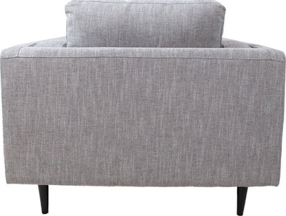 Lounge Chair Colchester | size: Width: 110cm, Height: 89cm, Depth: 92cm | color: Gray | image: 4 | variant: 1005384