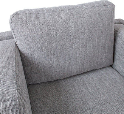 Lounge Chair Colchester | size: Width: 110cm, Height: 89cm, Depth: 92cm | color: Gray | image: 5 | variant: 1005384