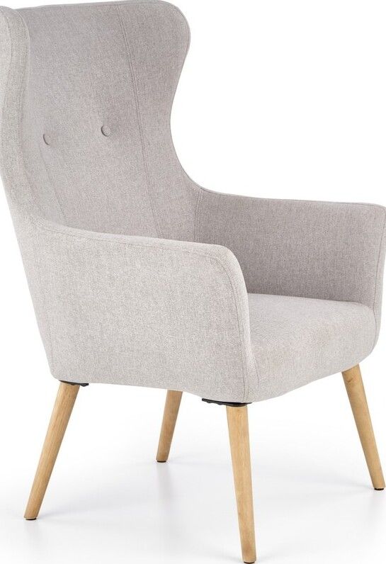 Lounge Chair Cotto | size: Width: 73cm, Height: 99cm, Depth: 76cm | color: Gray | image: 1 | variant: 1004625