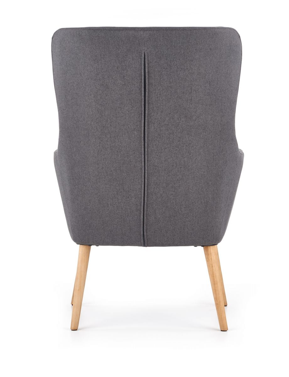 Lounge Chair Cotto | size: Width: 73cm, Height: 99cm, Depth: 76cm | color: Gray | image: 2 | variant: 1004624