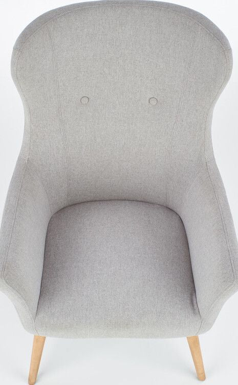 Lounge Chair Cotto | size: Width: 73cm, Height: 99cm, Depth: 76cm | color: Gray | image: 7 | variant: 1004625