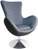 Lounge Chair Crawley | size: Width: 76cm, Height: 95cm, Depth: 75cm | color: Gray | image: 1 | variant: 1002700