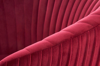 Lounge Chair Crown | size: Width: 78cm, Height: 80cm, Depth: 72cm | color: Red | image: 5 | variant: 1004629