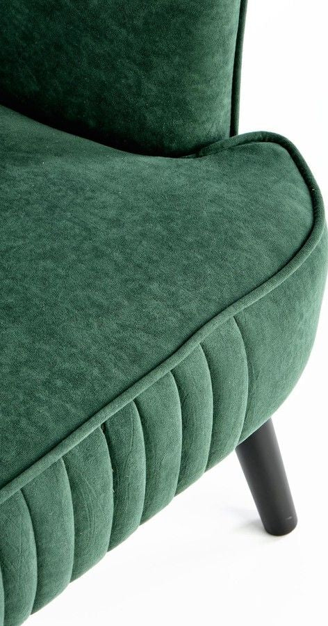 Lounge Chair Delgado | size: Width: 75cm, Height: 100cm, Depth: 70cm | color: Green | image: 4 | variant: 1004636