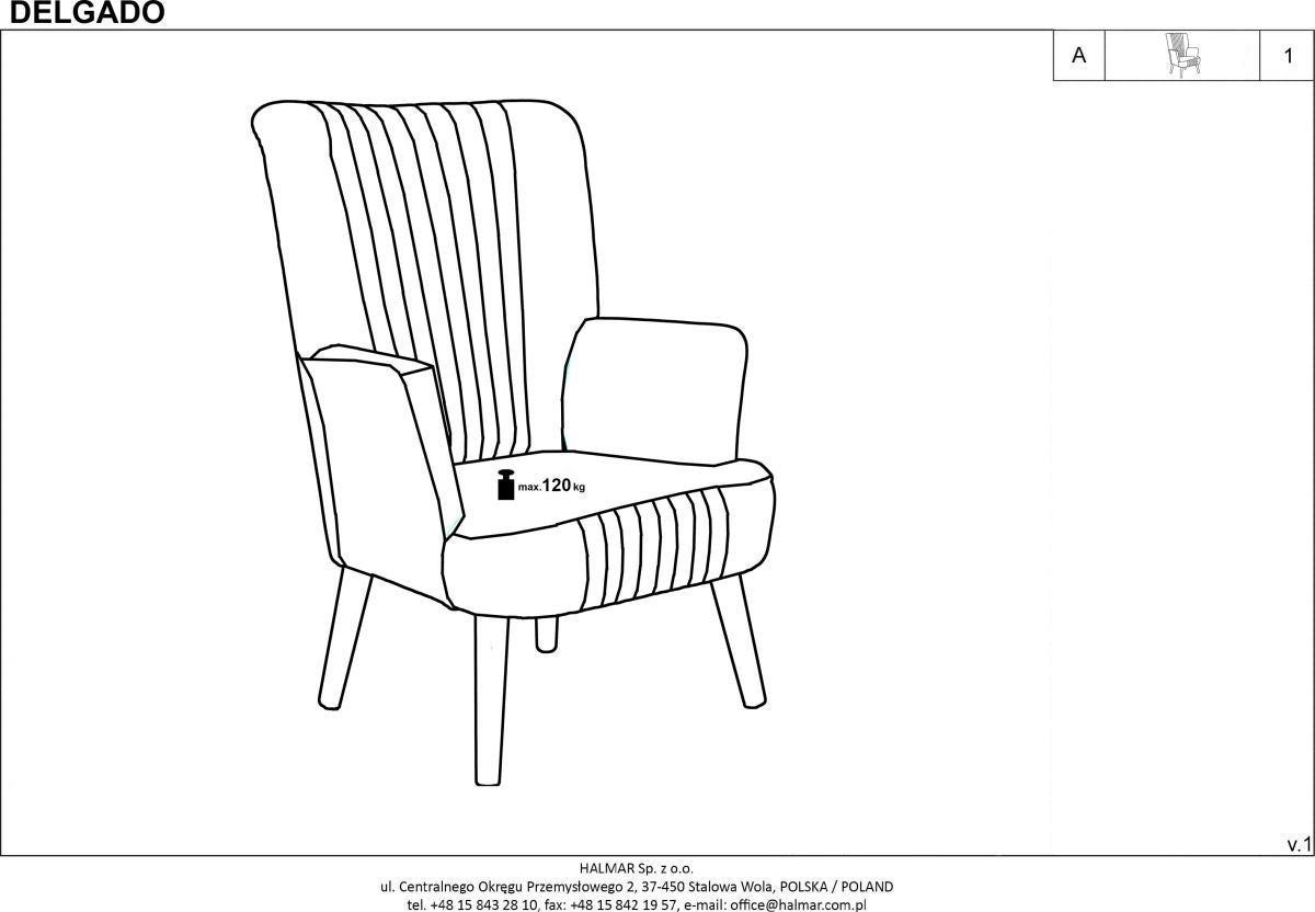 Lounge Chair Delgado | size: Width: 75cm, Height: 100cm, Depth: 70cm | color: Pink | image: 10 | variant: 1004634