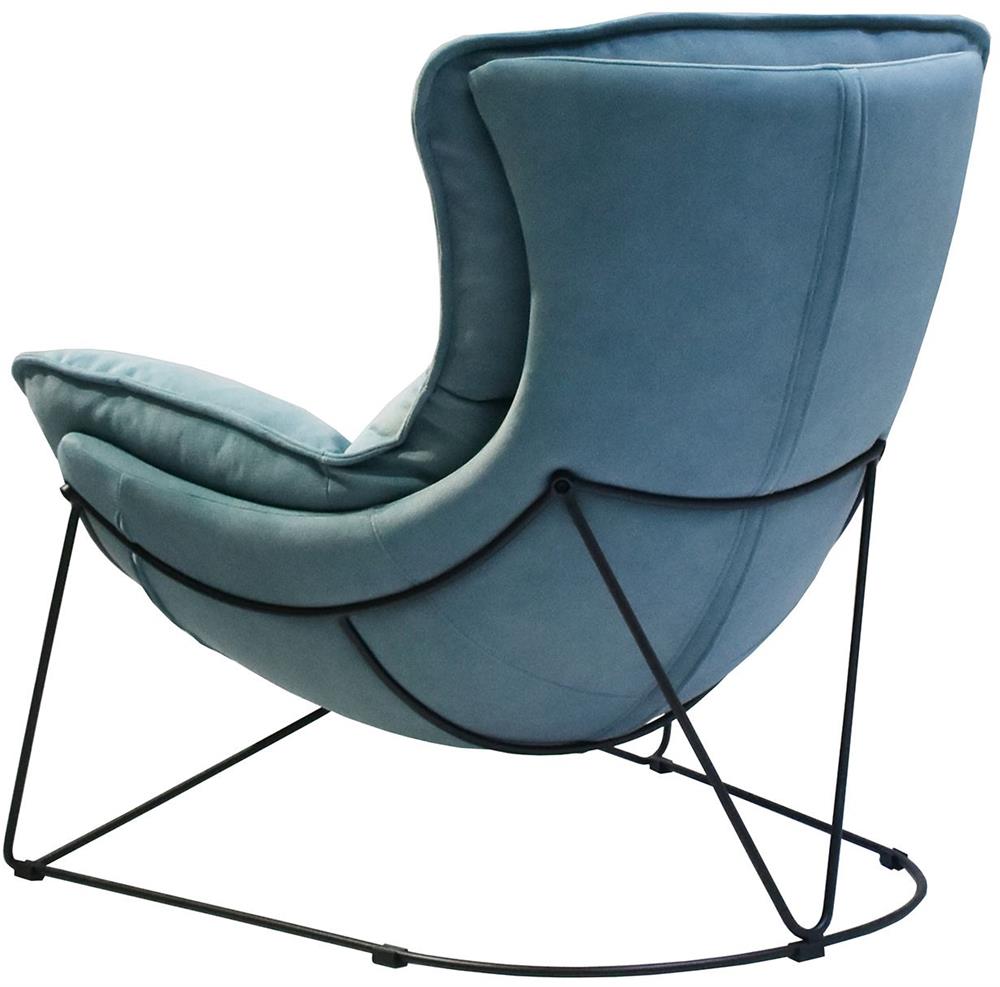 Lounge Chair Diva | size: Width: 88cm, Height: 84cm, Depth: 96cm | color: Blue | image: 3 | variant: 1004793